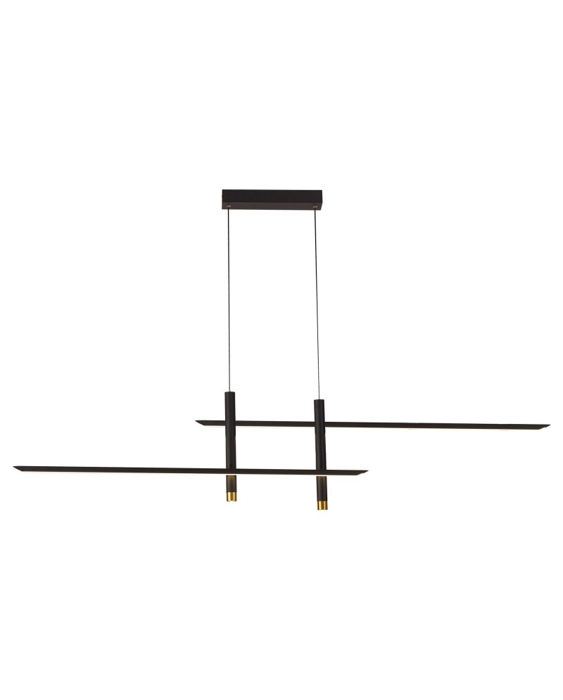 ESPARTA * LÁMPARA LED 50W - 3000K - NEGRO